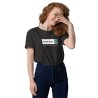Unisex organic cotton t-shirt