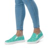 Women’s slip-on canvas shoes - TypeA (Dark Turquoise)
