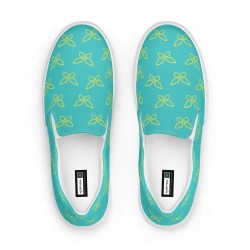 Women’s slip-on canvas shoes - TypeA (Dark Turquoise)