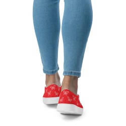Women’s slip-on canvas shoes - TypeA (Alizarin)
